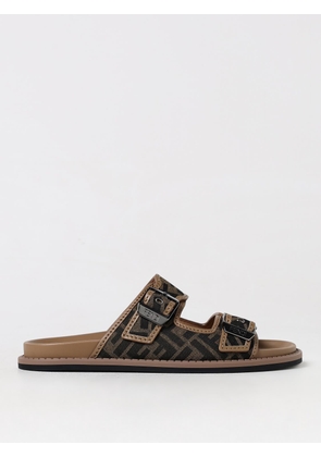 Sandals FENDI Men color Tobacco