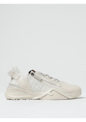 Fendi Flow sneakers in nappa and fabric with FF jacquard monogram
