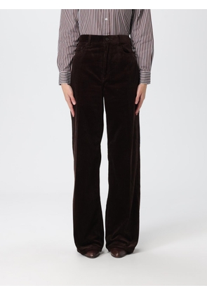 Pants POLO RALPH LAUREN Woman color Brown