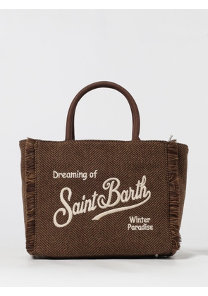 Handbag MC2 SAINT BARTH Woman color Camel
