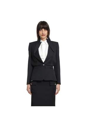 Folded Lapel Blazer