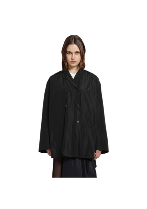 Double-breasted Technical Taffeta Jacket