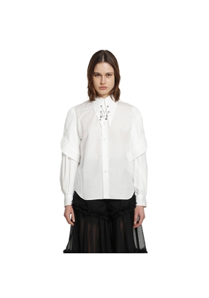 Embellished Cotton Shirt