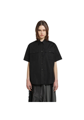 Short Sleeve Poplin Shirt