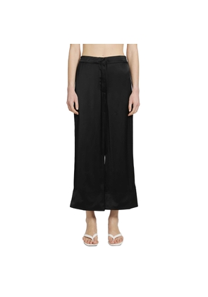 Satin Drawstring Trousers