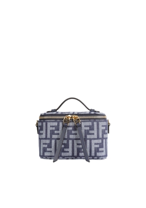 FF Denim Jacquard Vanity Bag