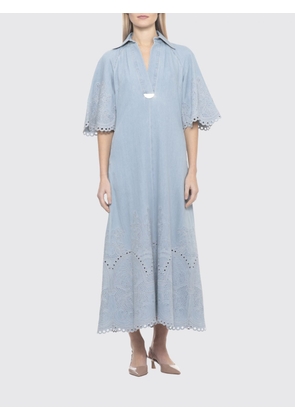 Dress ZIMMERMANN Woman color Gnawed Blue