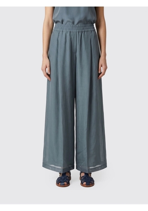 Pants BRUNELLO CUCINELLI Woman color Blue