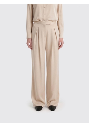 Pants MAX MARA Woman color Sand