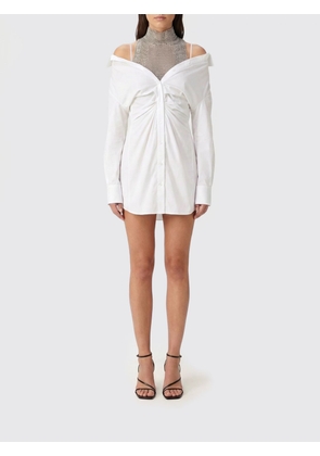 Dress GIUSEPPE DI MORABITO Woman color White