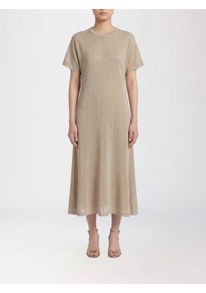 Dress BRUNELLO CUCINELLI Woman color Beige