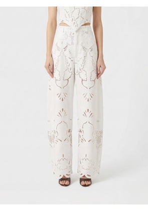 Pants GIUSEPPE DI MORABITO Woman color White