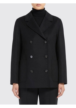 Coat 'S MAX MARA Woman color Black