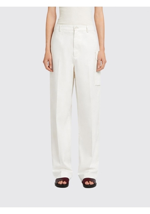 Pants MARNI Woman color White