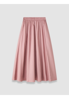 Manar Cotton Sateen Skirt - 34