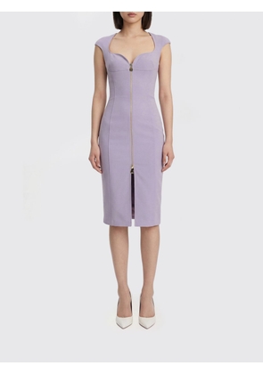 Dress ELISABETTA FRANCHI Woman color Violet