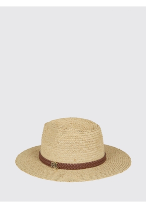 Hat LAUREN RALPH LAUREN Woman color Natural