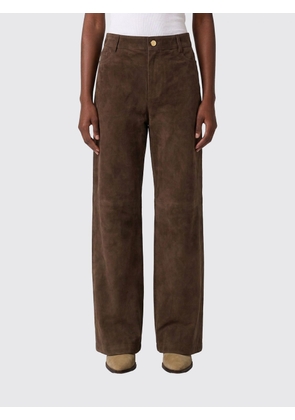 Pants MAX MARA Woman color Brown