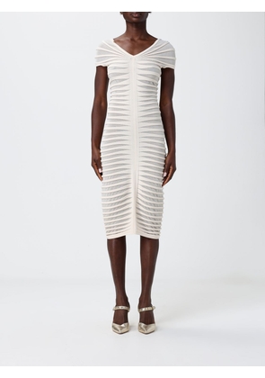 Dress ELISABETTA FRANCHI Woman color White