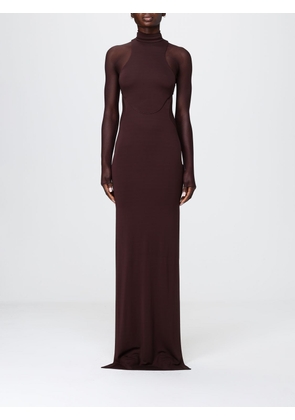 Dress ELISABETTA FRANCHI Woman color Brown
