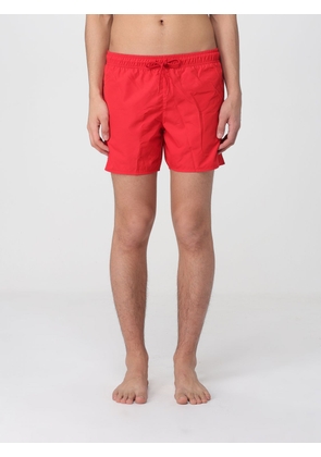 Swimsuit LACOSTE Men color Red