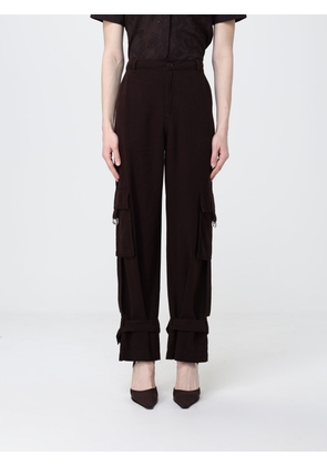 Pants LIU JO Woman color Brown
