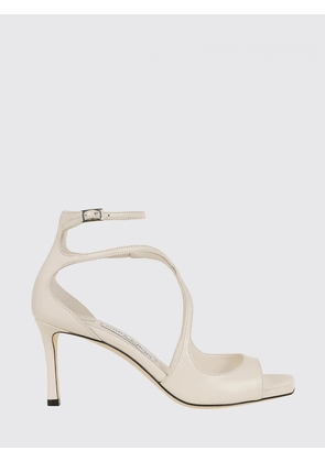 Heeled Sandal JIMMY CHOO Woman color White