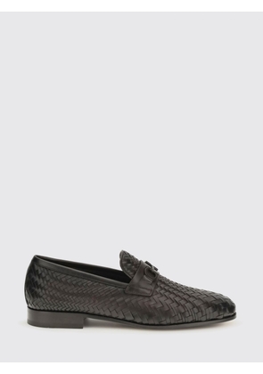 Loafers FERRAGAMO Men color Dark