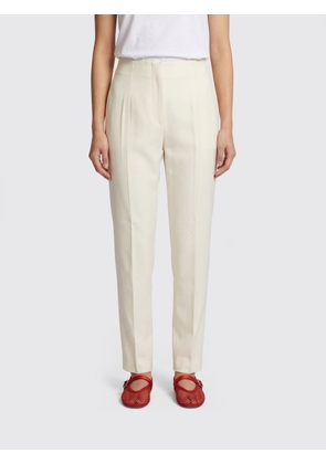 Pants TOTEME Woman color Ecru