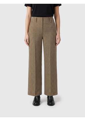 Pants BRUNELLO CUCINELLI Woman color Brown