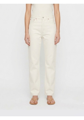 Jeans AGOLDE Woman color Biscuit