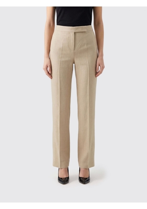 Pants MAX MARA Woman color Beige