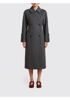 Coat 'S MAX MARA Woman color Grey