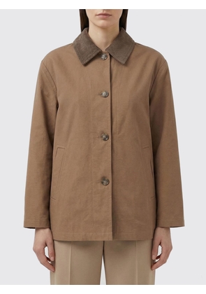 Jacket CALVIN KLEIN Woman color Coffee