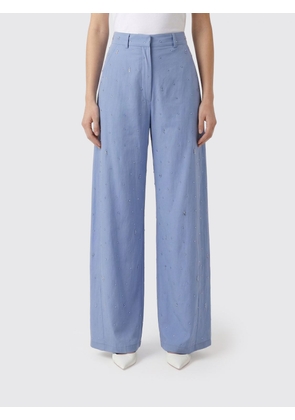 Pants GIUSEPPE DI MORABITO Woman color Blue