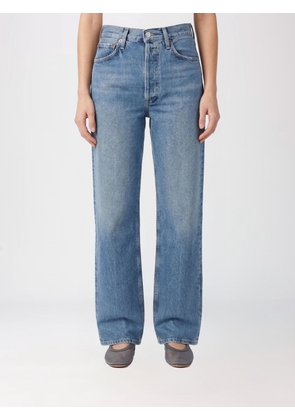 Jeans AGOLDE Woman color Denim