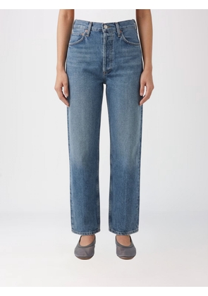 Jeans AGOLDE Woman color Denim