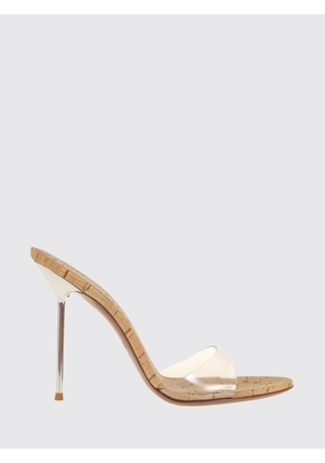 Heeled Sandal PARIS TEXAS Woman color Natural