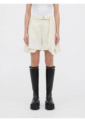 Shorts SACAI Woman color White