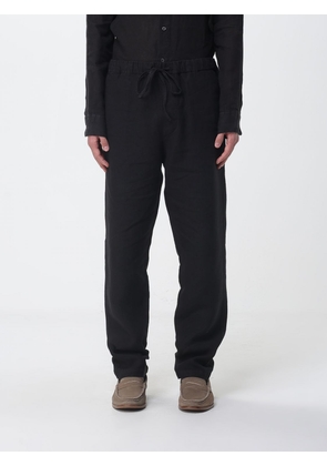 Pants 120% LINO Men color Black