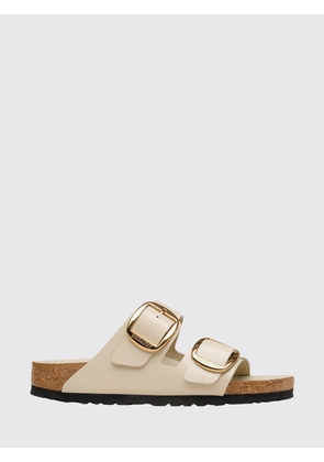 Heeled Sandal BIRKENSTOCK Woman color Beige