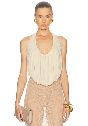 Ronny Kobo Marie Top in Ivory - Ivory. Size L (also in M).