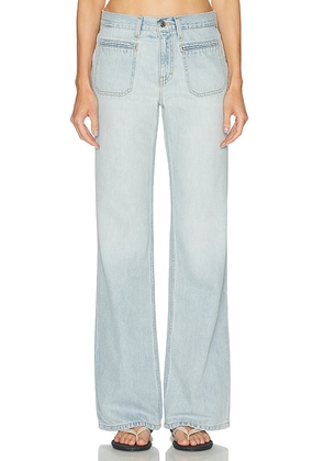 RE/DONE West Californian Jean in Solana Blue - Blue. Size 24 (also in 25, 26, 27, 28, 29).