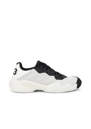 Y-3 Tennis Capsule Barricade 13 Sneaker in Orbit Grey & Black - Grey. Size 11 (also in ).