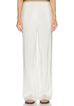 Posse Cove Trouser in Pearl - Cream. Size L (also in M, S, XS).