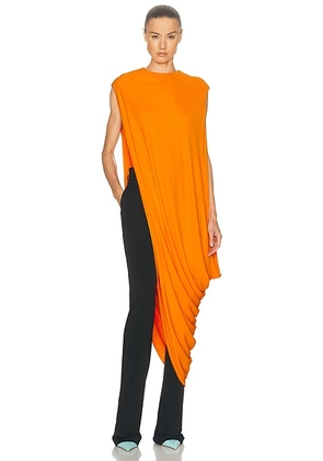TOM FORD Asymmetric Top in Orange Fluo - Orange. Size 38 (also in 40, 42).