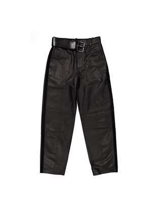 Loewe Nappa Lambskin Belted Trousers