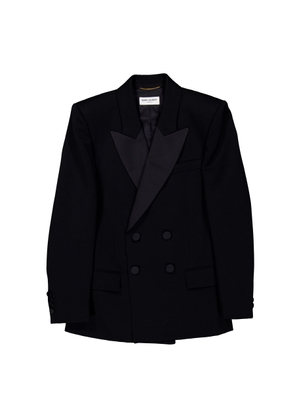 Saint Laurent Double-Breasted Tuxedo Jacket