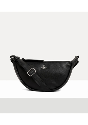 Vivienne Westwood Lacey Crossbody Faux Leather Black