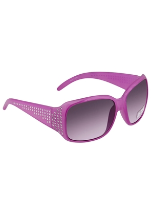 Guess Gradient Smoke Square Ladies Sunglasses GF4000 72B 55